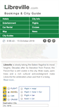 Mobile Screenshot of libreville.com